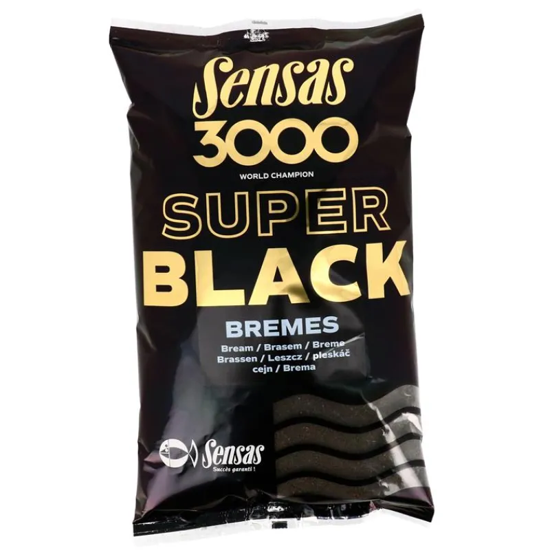 Sensas Appâts - Amorces^Amorce 3000 Super Black Bremes