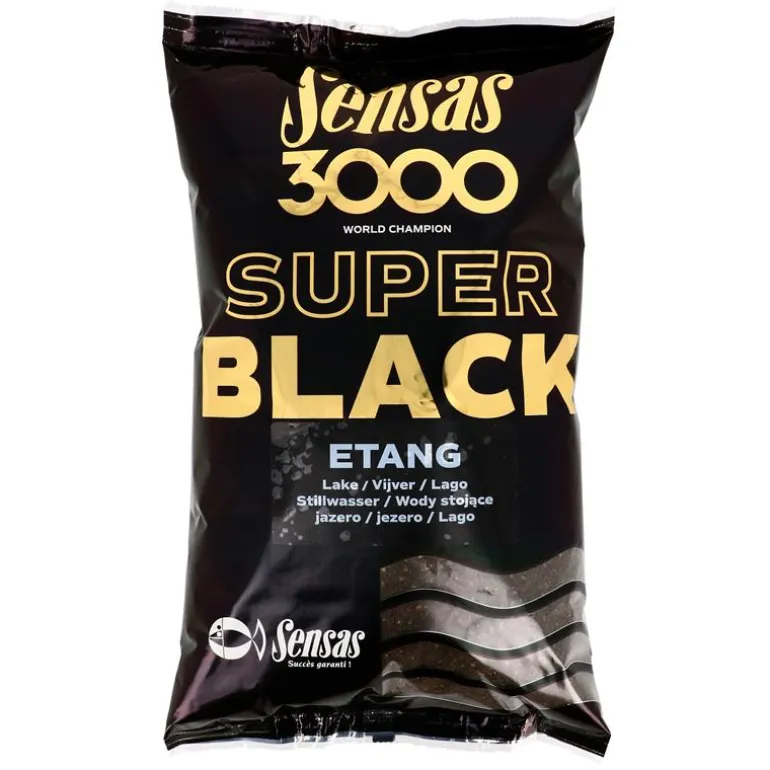 Amorce Sensas 3000 Super Black Etang
