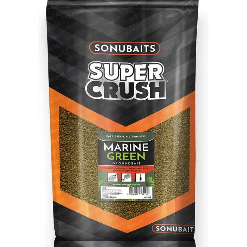 Sonubaits Appâts - Amorces|Feeder^Amorce Super Crush Marine Green Groundbait