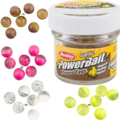 Berkley Leurres Truite^Appat Powerbait Floating Eggs Garlic - Par 40