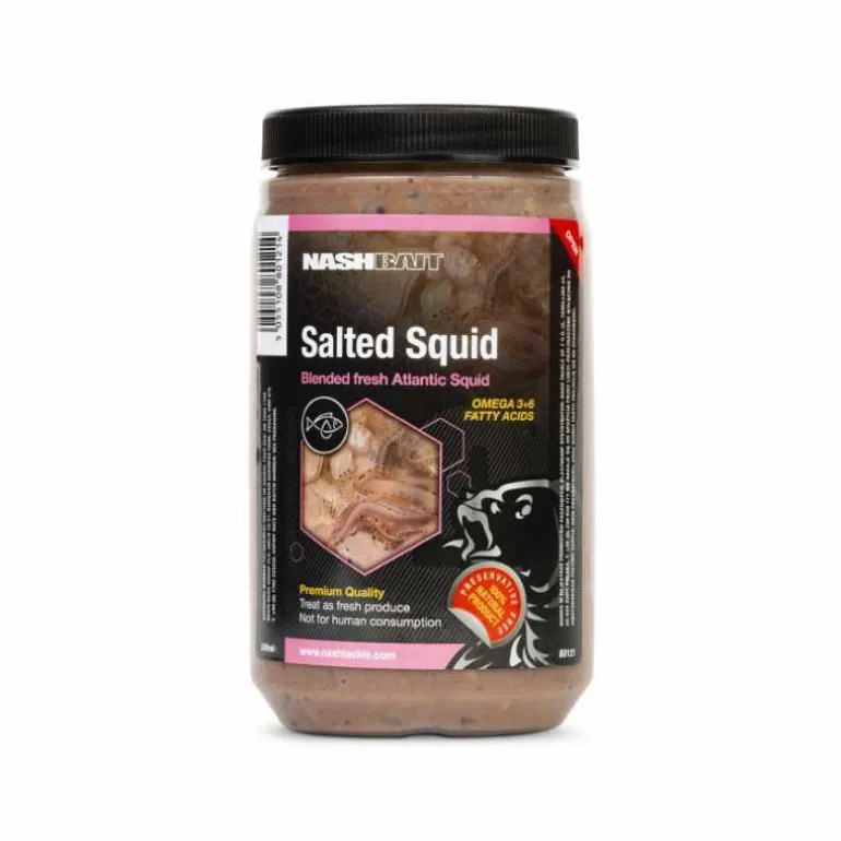 Attractant Liquide Naturel Nashbait Salted Squid