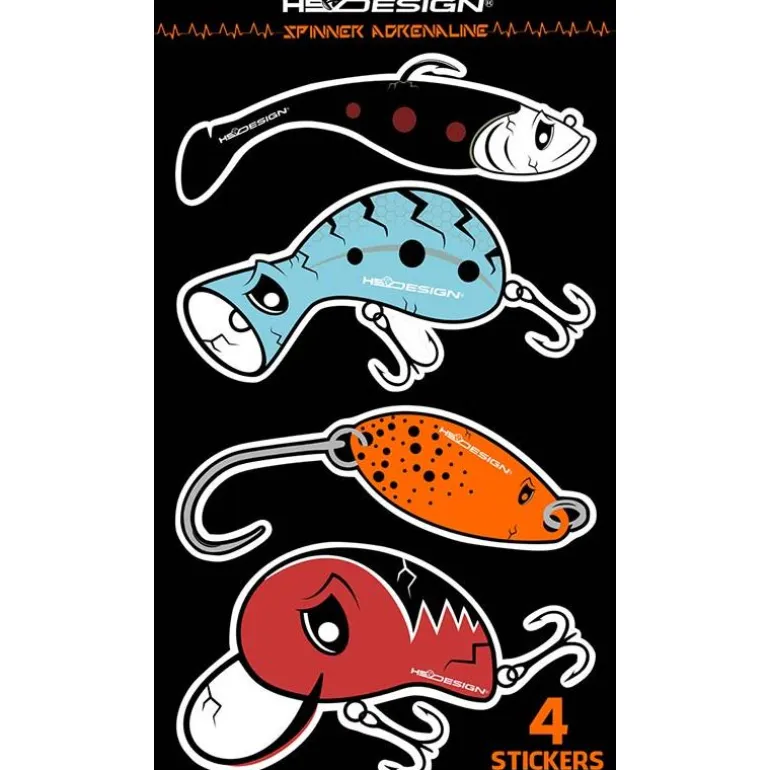 Hot Spot Design Cadeaux & Décoration|Cadeaux & Décoration^Autocollant Sticker Lady Angler