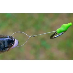 Zeck Montage Silure^Bague Acier Pour Vif Baitfish Clip Hair-Rig