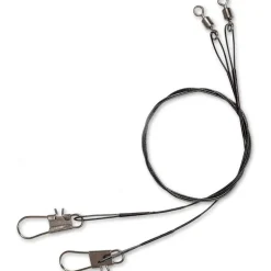 Bas De Ligne Acier Zebco Trophy 1X7 Standard - Par 2