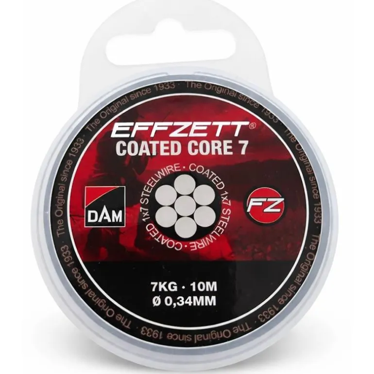 Bas De Ligne Effzett Coated Core49 Steeltrace - 10M