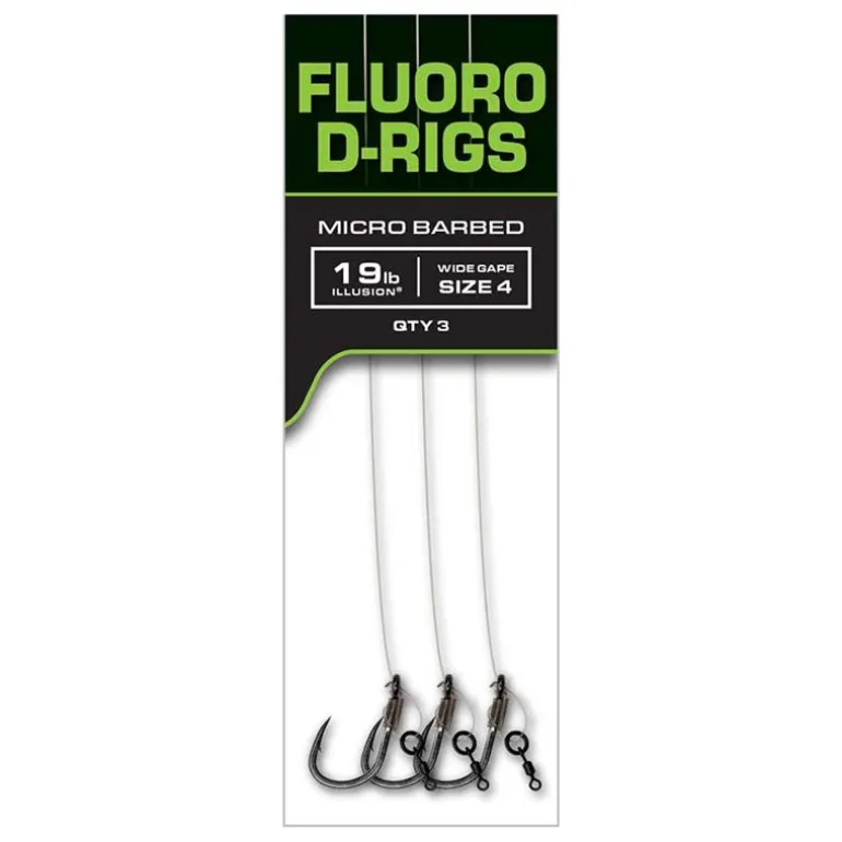 Bas De Ligne Fox Edges Illusion Fluoro D Rigs