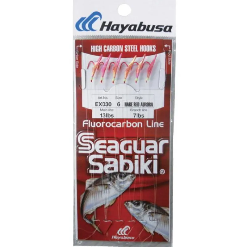 Hayabusa Lignes Montées^Bas De Ligne Mer Sabiki Ex030