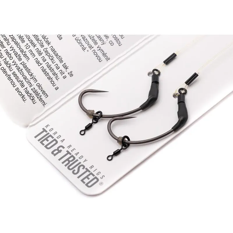 Korda Montages Carpe^Bas De Ligne Monté Spinner Rig Spinner