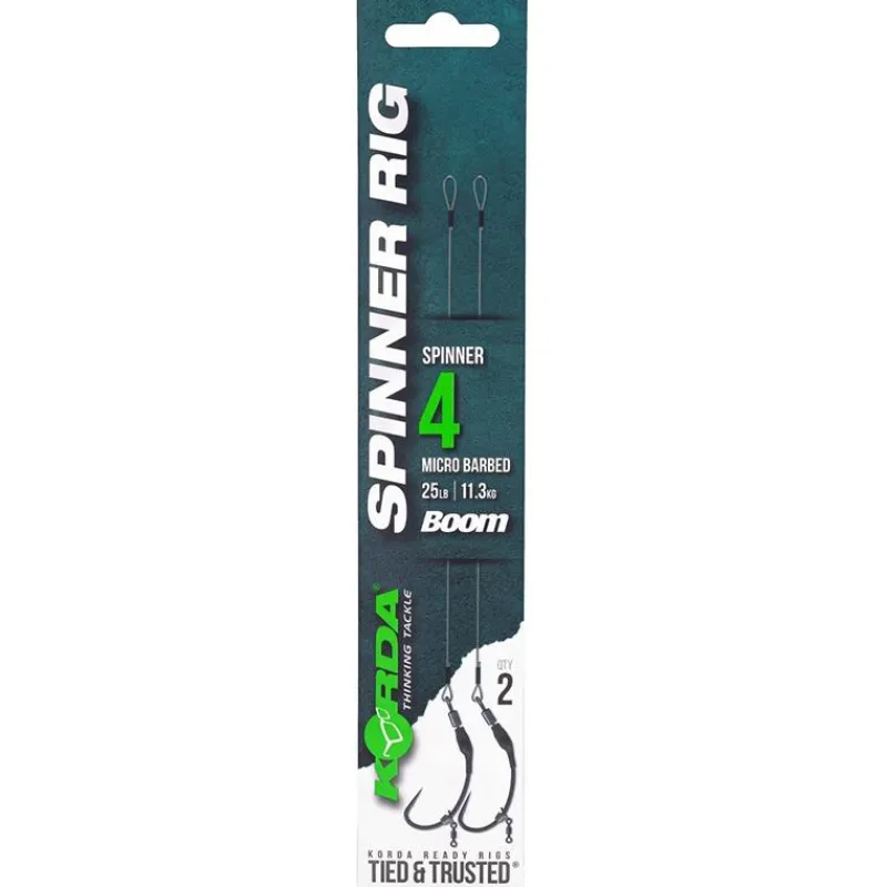 Korda Montages Carpe^Bas De Ligne Monté Spinner Rig Spinner