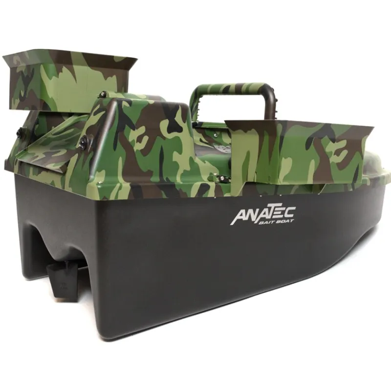 Anatec Propulsion Appâts^Bateau Amorceur Monocoque 3B Forest Lithium 16Ah + An-I6x + Sondeur Alf500