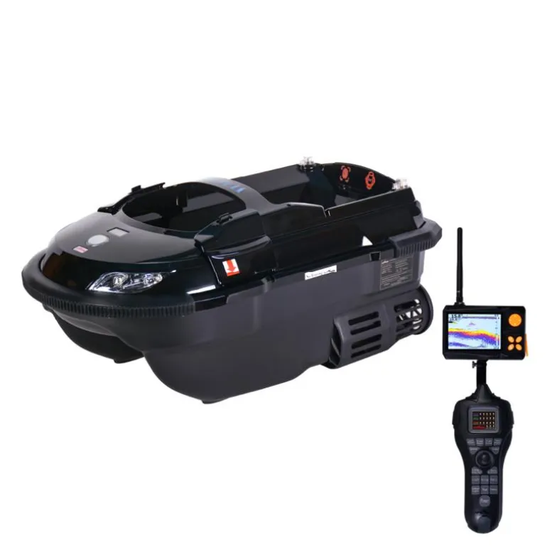 Bateau Amorceur Boatman Vulcan Sonar V2 Noir