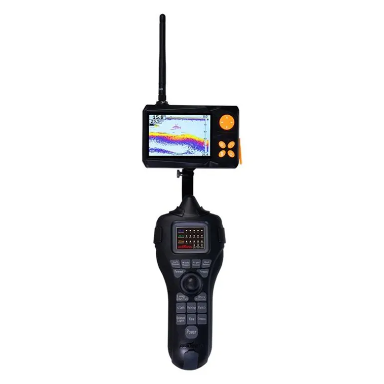 Bateau Amorceur Boatman Vulcan Sonar V2 Noir