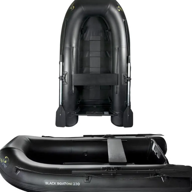 Carp Spirit Nautisme Carpe^Bateau Pneumatique Black Boat Alu 230