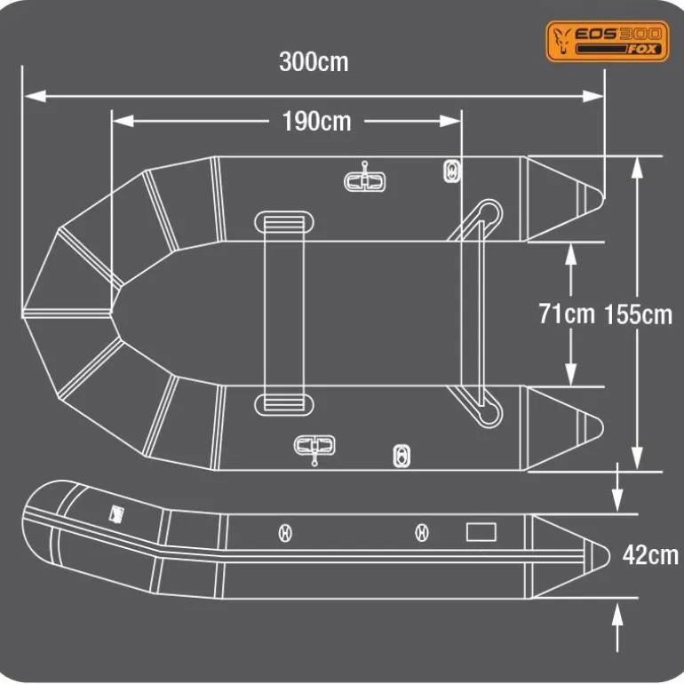 Bateau Pneumatique Fox Eos 300 Boat