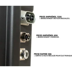 BSR Batteries & Chargeurs^Batterie Lithium Prestige Lifepo4 Gen3+ Spécial Brushless 24V100ah +1 Sortie Régulée Sondeur Et Chargeur Non Étan