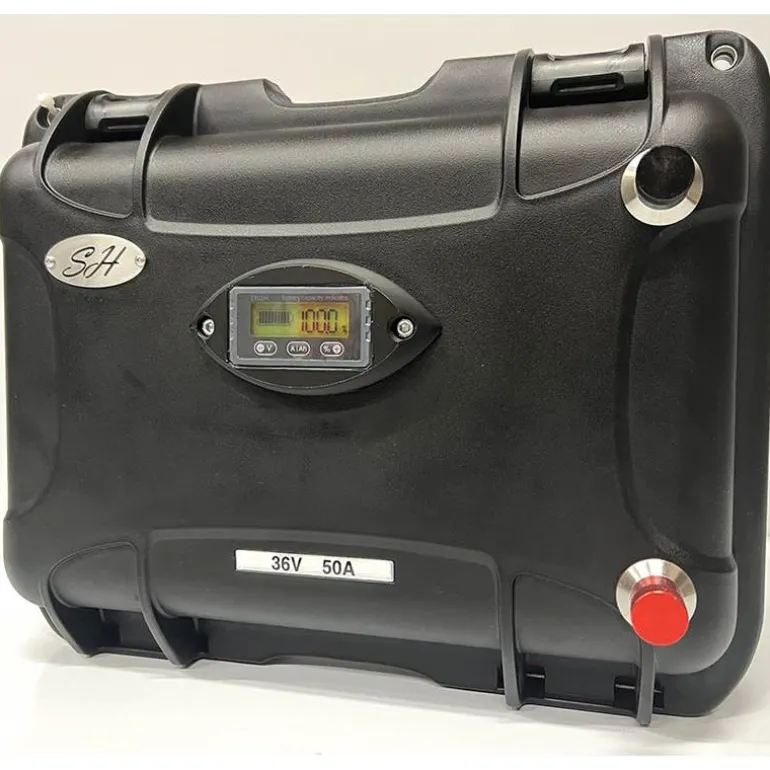 Batterie Lithium Ion Sh Lithium Gamme Haute Performance Brushless - 36V50a + Chargeur