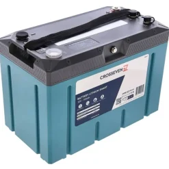CROSSEVEN Batteries & Chargeurs^Batterie Lithium Lifepo4 12V100amp Ip67 Avec Bluetooth Intégré Et Communication