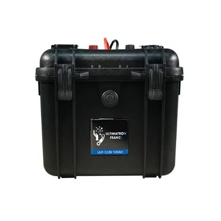 Batterie Valise Lithium Portable Ultimatron Lifepo4 Avec Bluetooth 12V 100Ah