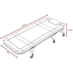 Bedchair Avid Carp Benchmark Ultra Systems