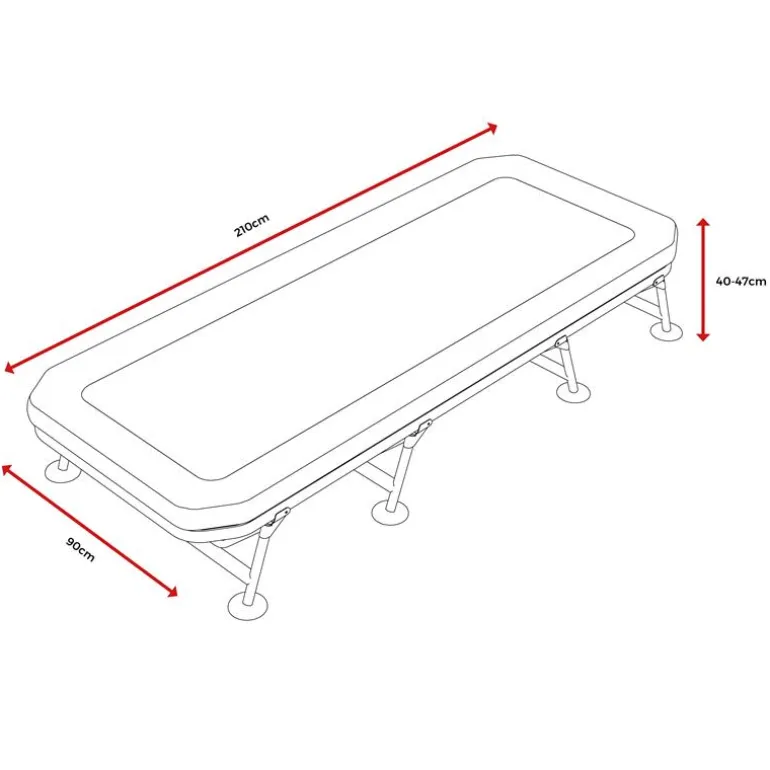 Bedchair Avid Carp Revolve System