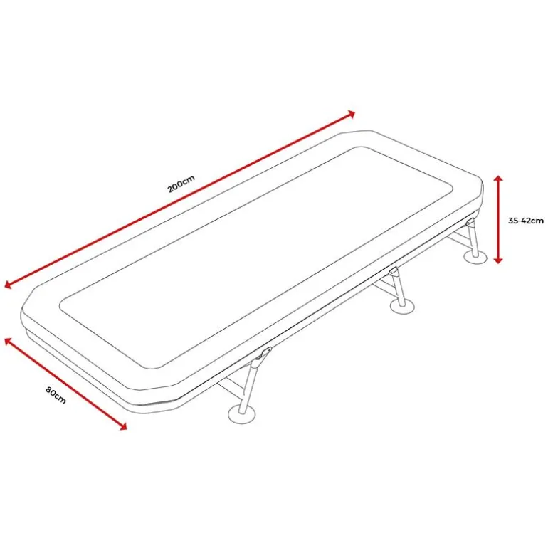 Bedchair Avid Carp Revolve System