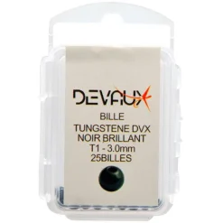 Devaux Fly Tying^Billes Tungstène Dvx Noir Brillant