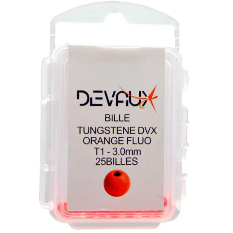 Billes Tungstène Devaux Dvx - Orange Fluo