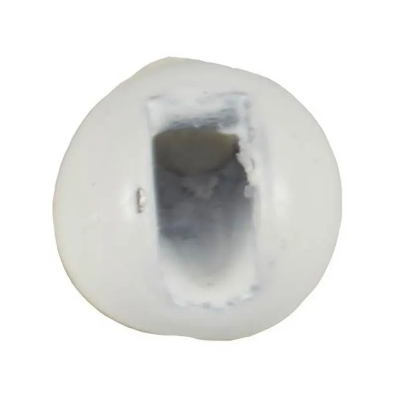 JMC Fly Tying^Bille Tungstene Fendue - Blanc - Par 25