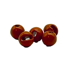 Devaux Fly Tying^Bille Tungstène Slot Dvx - Chocolat Clair