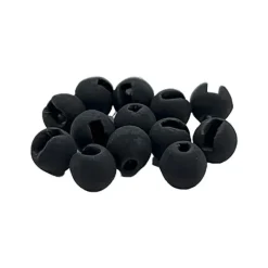 Devaux Fly Tying^Bille Tungstène Slot Dvx - Noir Mat