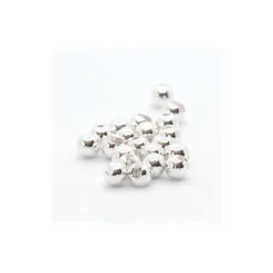 Sempe Fly Tying^Bille Tungstène Fendue Bfa Argent