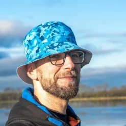 Preston Innovations Casquettes, Visières & Chapeaux^Bob Bucket Hat Réversible - Bleu/Blanc