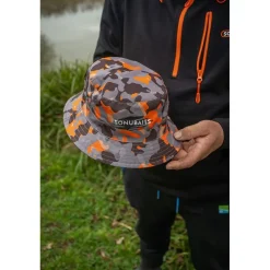 Sonubaits Casquettes, Visières & Chapeaux^Bob Bucket Hat Réversible - Noir/Orange