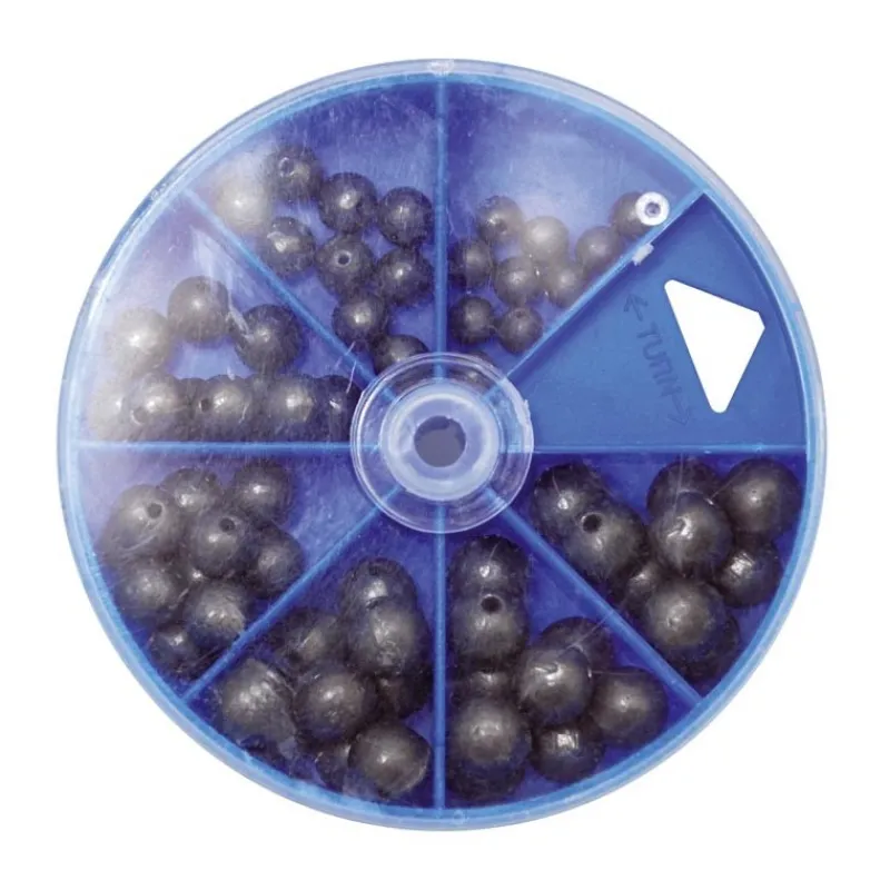 Zebco Petit Matériel^Boite Assortiment Plombs Spheriques