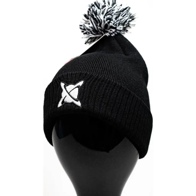 CC Moore Bonnets, Tours De Cou & Gants^Bonnet Bobble Hat - Noir