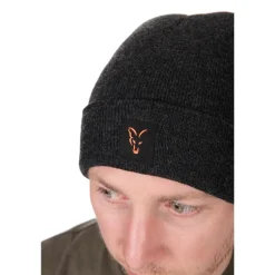 Bonnet Fox Collection Beanie - Noir