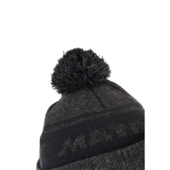 Bonnet Fox Matrix Grey Sherpa Bobble Hat - Gris