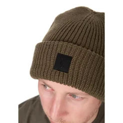 Bonnet Fox Merino Blend Beanie - Olive