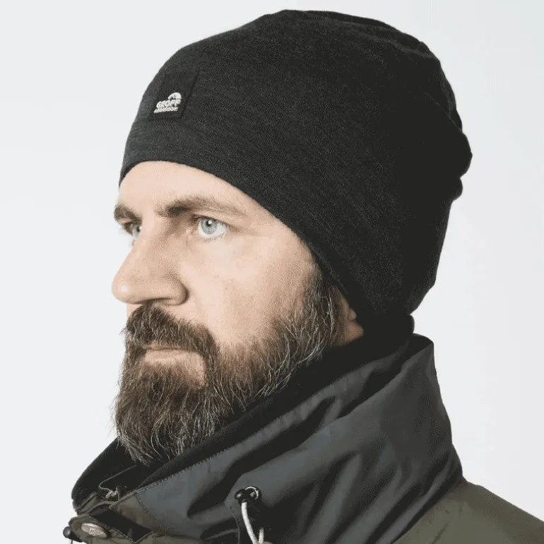 Bonnet Geoff Anderson Wizwool 350 Hood - Noir