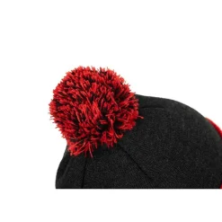 Bonnet Homme Fox Rage Voyager Dark Grey Bobble Hat - Noir