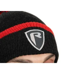 Bonnet Homme Fox Rage Voyager Dark Grey Bobble Hat - Noir
