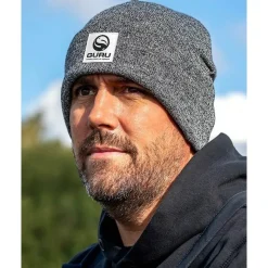 Guru Bonnets, Tours De Cou & Gants^Bonnet Homme Patch Beanie - Gris