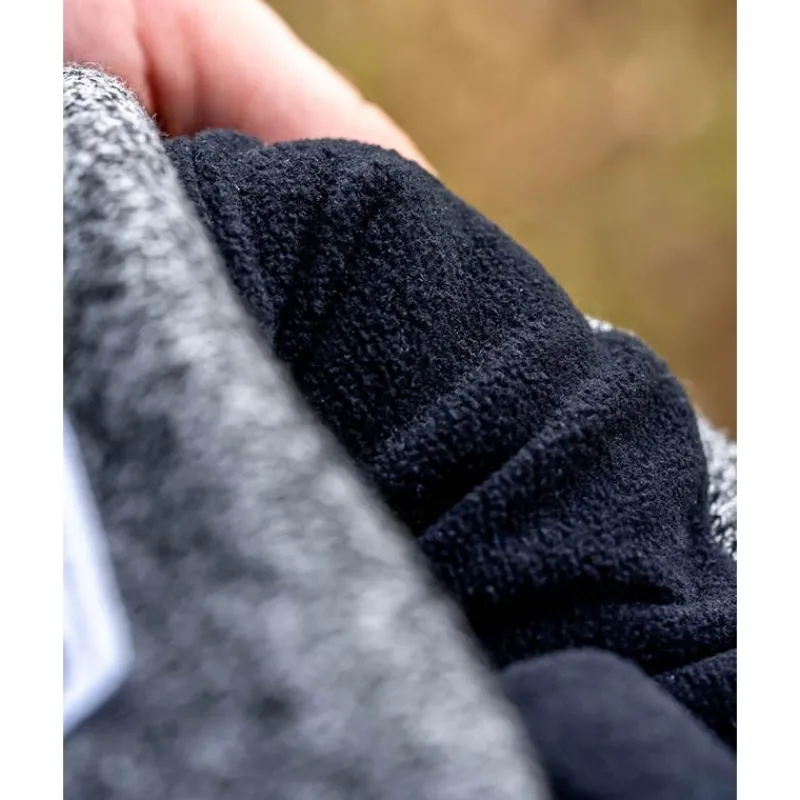 Guru Bonnets, Tours De Cou & Gants^Bonnet Homme Patch Beanie - Gris
