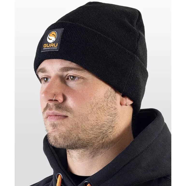 Bonnet Homme Guru Patch Beanie - Noir