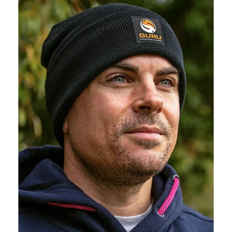 Bonnet Homme Guru Patch Beanie - Noir