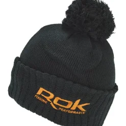 Bonnet Homme Rok Fishing Avec Pompon - Noir