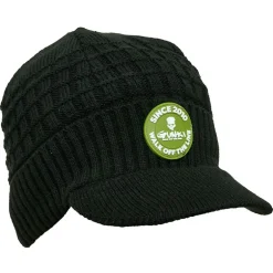 Bonnet Visiere Gunki Winter - Noir