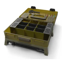 Boîte À Accessoires Complète Korum Mega Blox Station Fully Loaded
