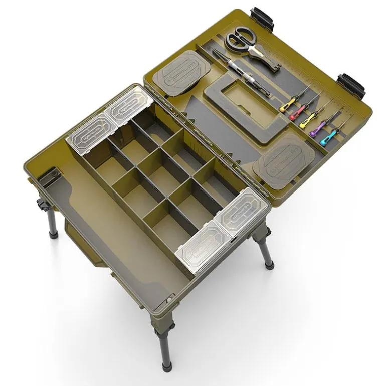 Boîte À Accessoires Complète Korum Mega Blox Station Fully Loaded