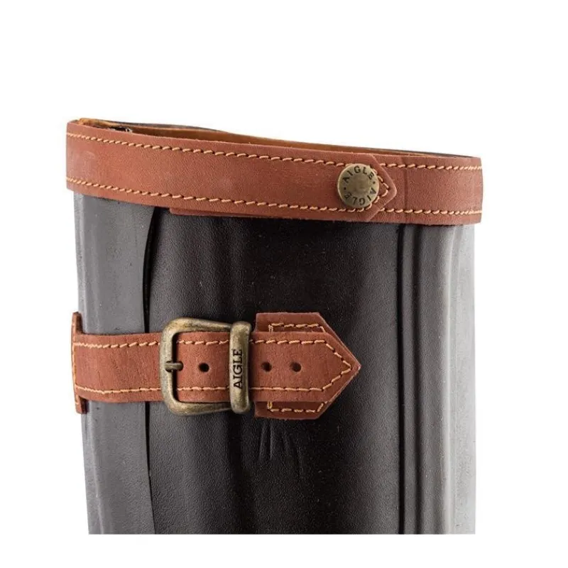 Aigle Bottes & Chaussures^Bottes De Chasse Homme Parcours 2 Pf Signature - Brun